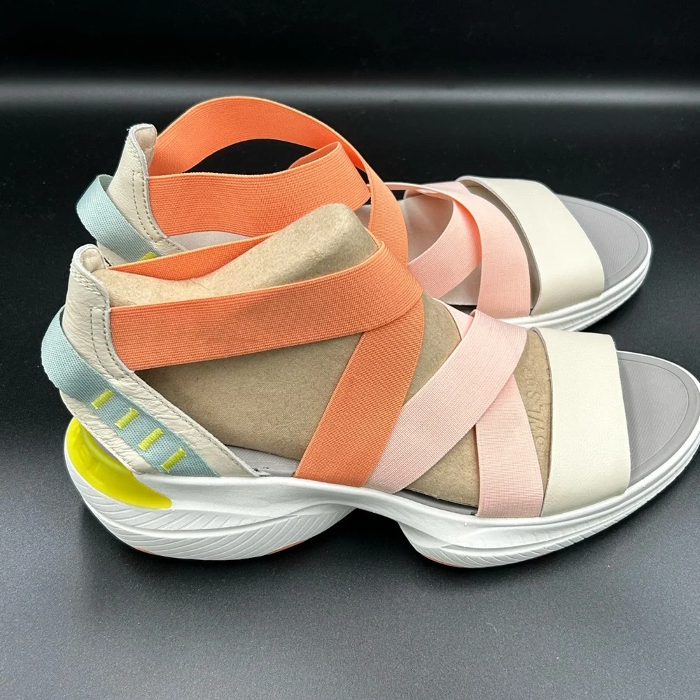 New Sorel Platform Sandals Sz 10.5 Strappy Walking  Comfortable‎ Support Outdoor